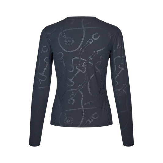 KLLindsay Training Top - Navy