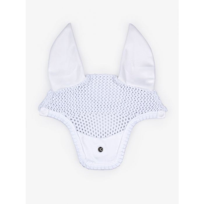 PS of Sweden Ruffle Fly Veil - White