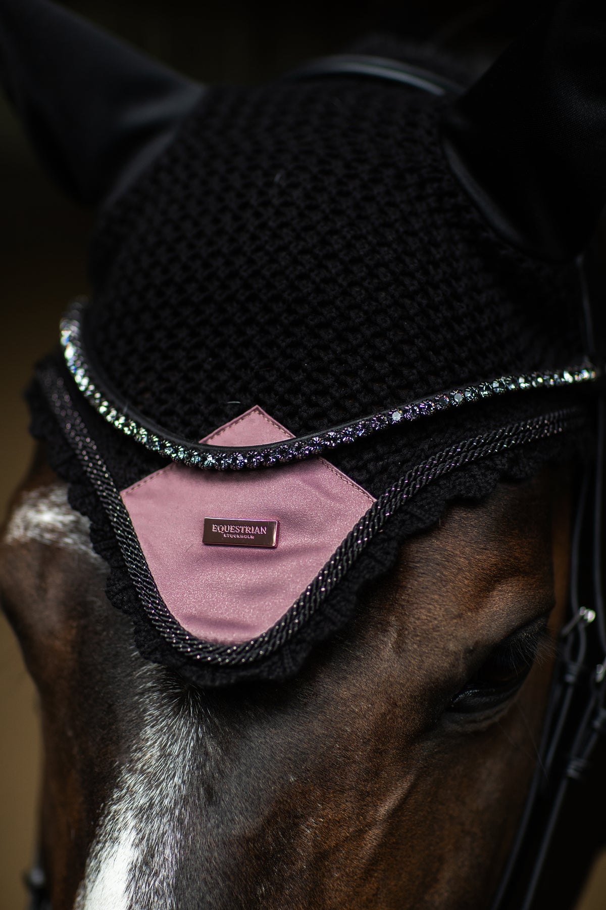 Equestrian Stockholm - Fly Veil - Black Blush