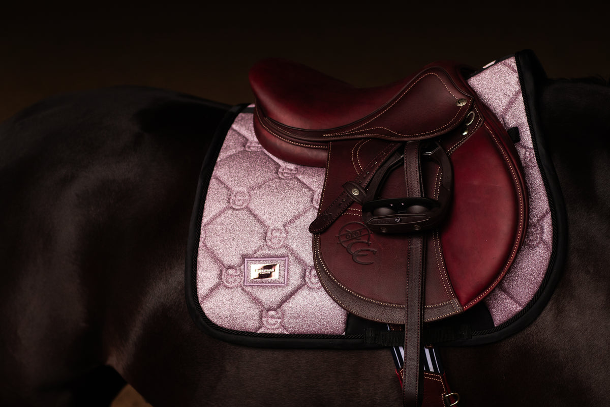 Equestrian Stockholm - Pink Glimmer Saddlepad