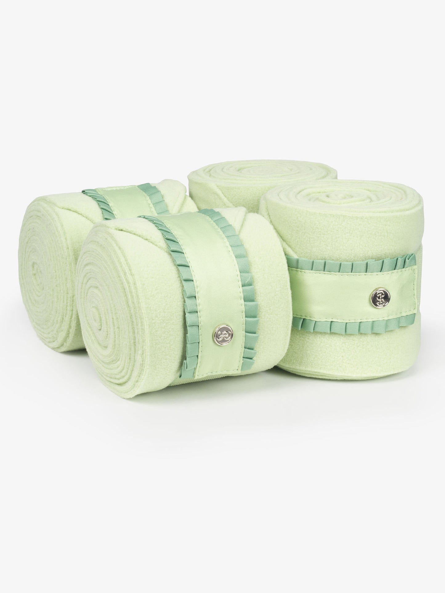 PS of Sweden - Ruffle Polo Bandages - Seed Green