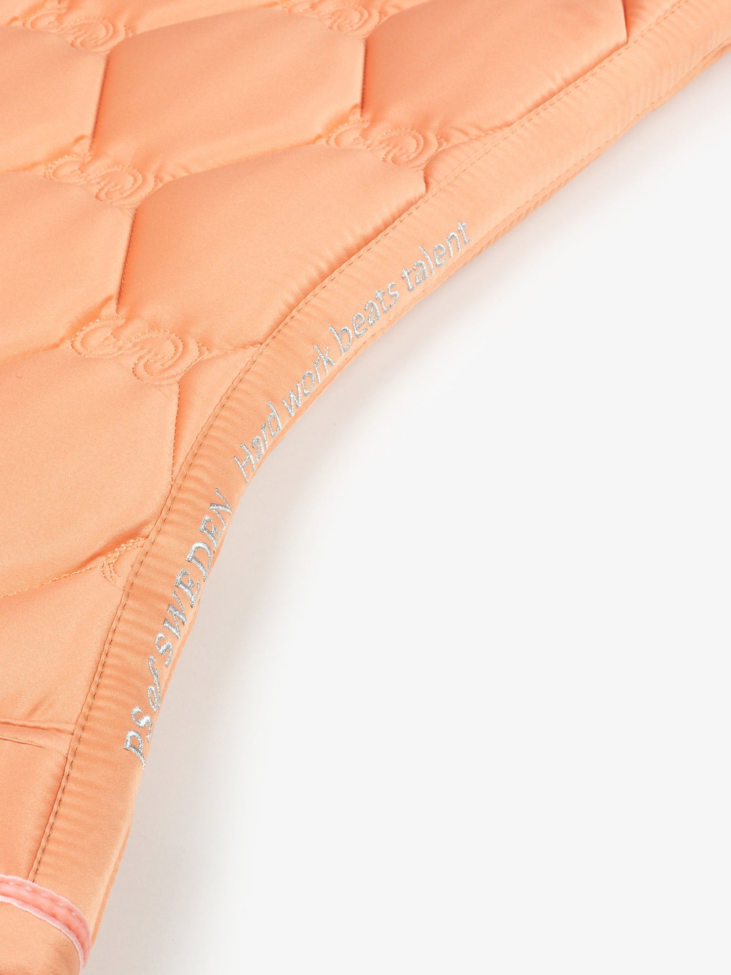 PS of Sweden - Ruffle Saddlepad - Coral Dressage