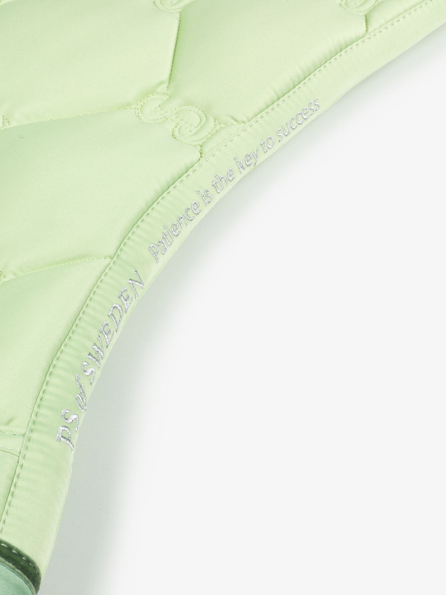 PS of Sweden - Ruffle Saddlepad - Seed Green Dressage