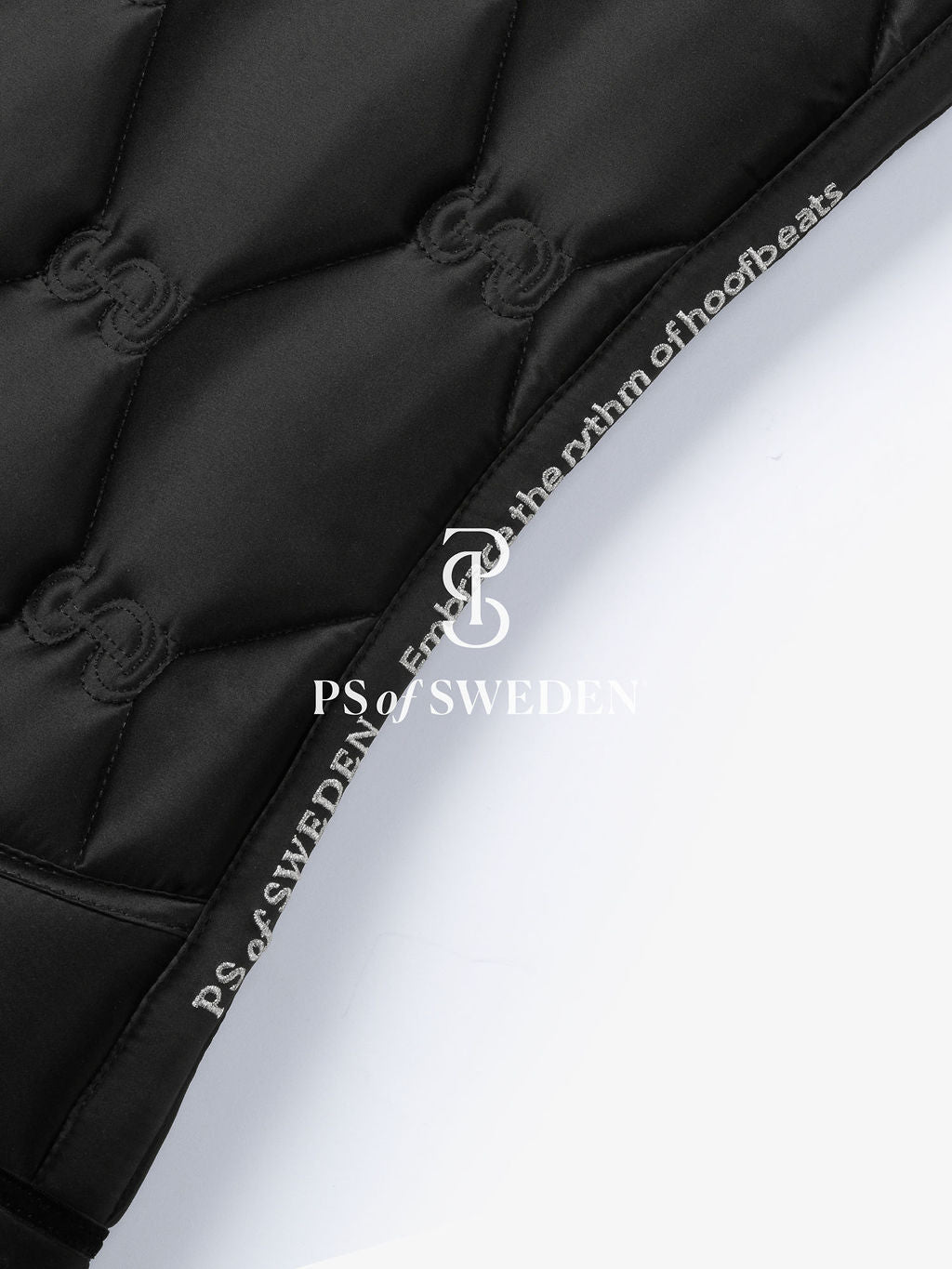 PS of Sweden -  Limited Edition Ruffle Dressage Saddlepad - Black