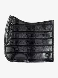 PS of Sweden - Croco PU Dressage Saddlepad - Black