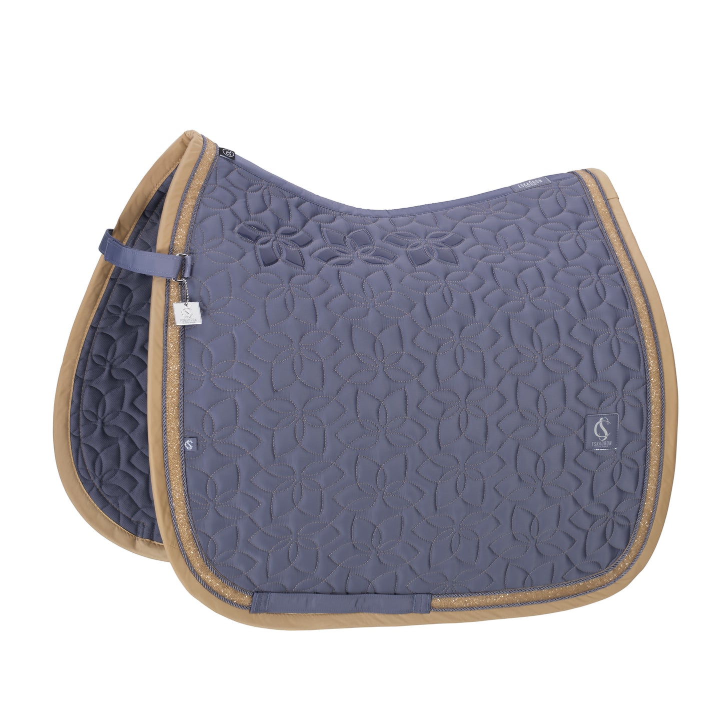 Eskadron Classic Sports - Glossy Jewel Contrast Dressage Saddlepad