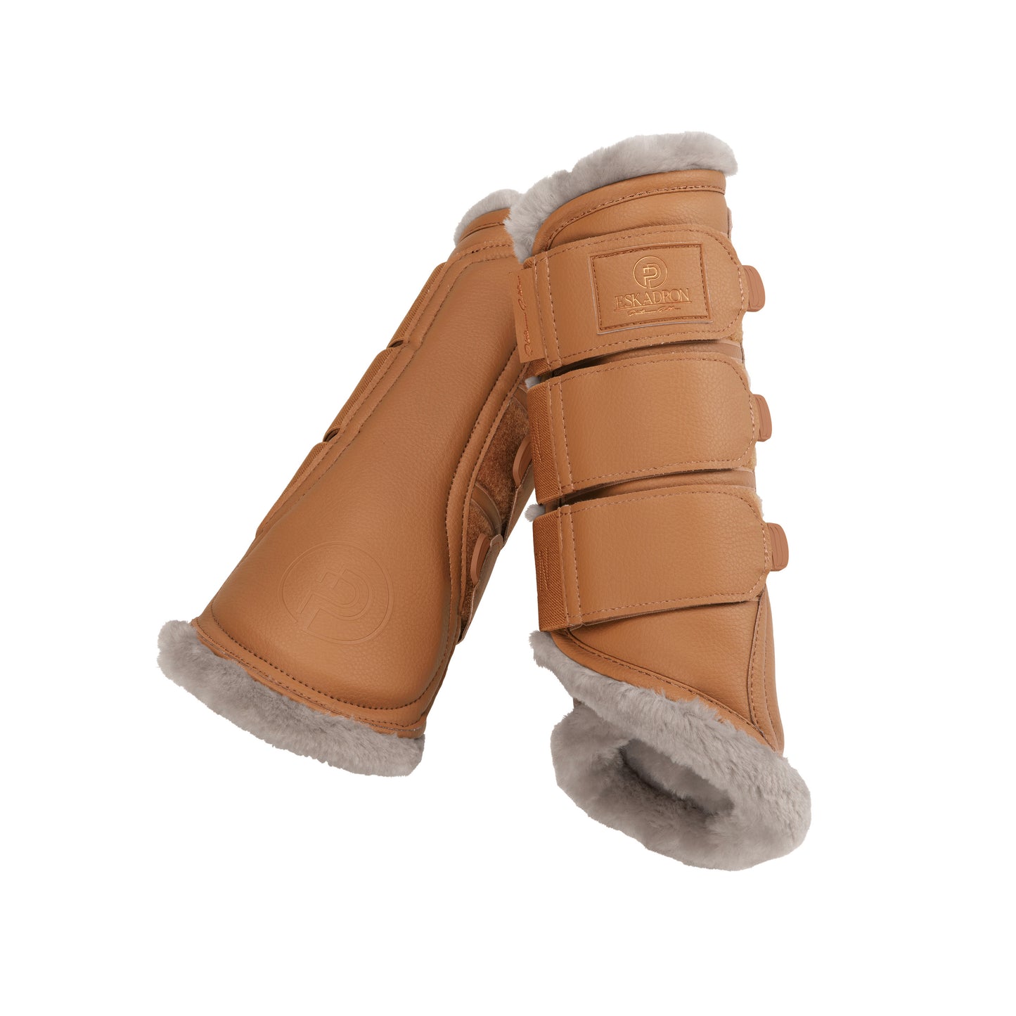 Eskadron Platinum- Faux Leather Faux Fur Boots