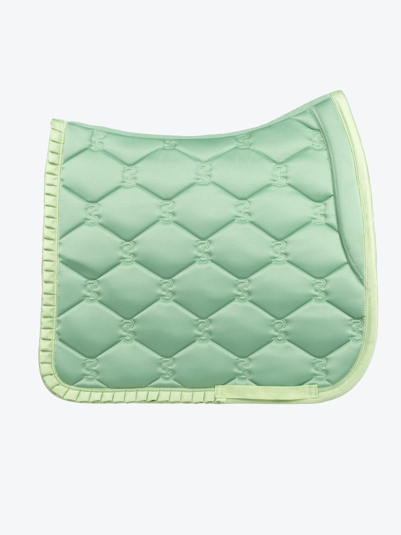 PS of Sweden - Ruffle Saddlepad - Sage Green Dressage