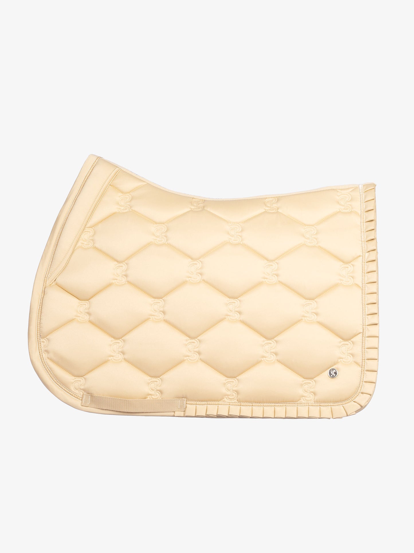 PS of Sweden - Ruffle Saddlepad - Light Sand Jump