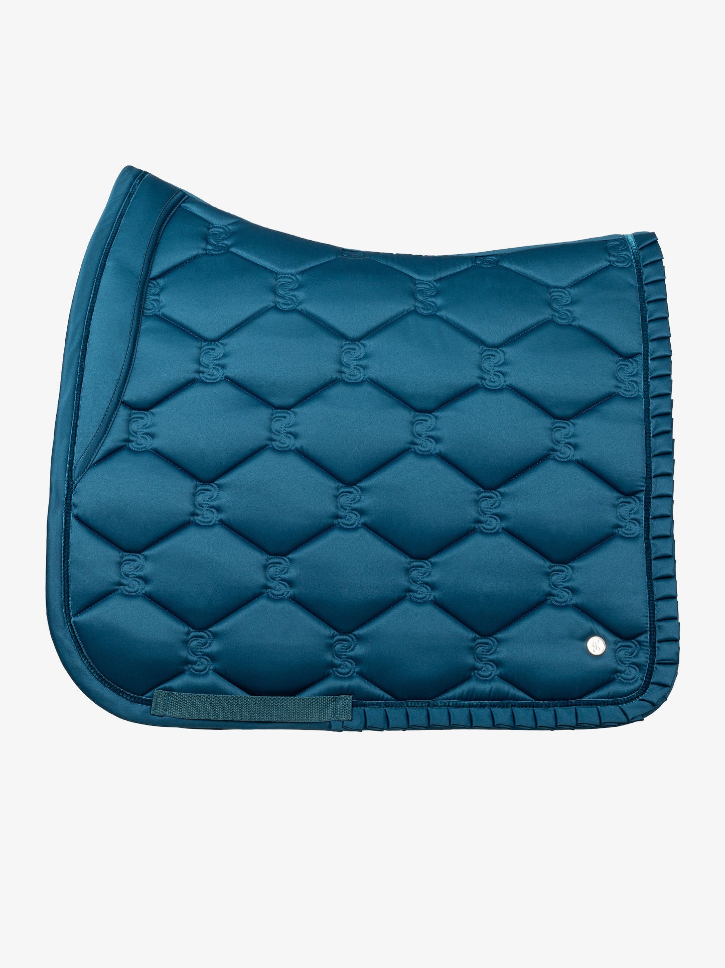 PS of Sweden - Ruffle Saddlepad - Petrol Dressage