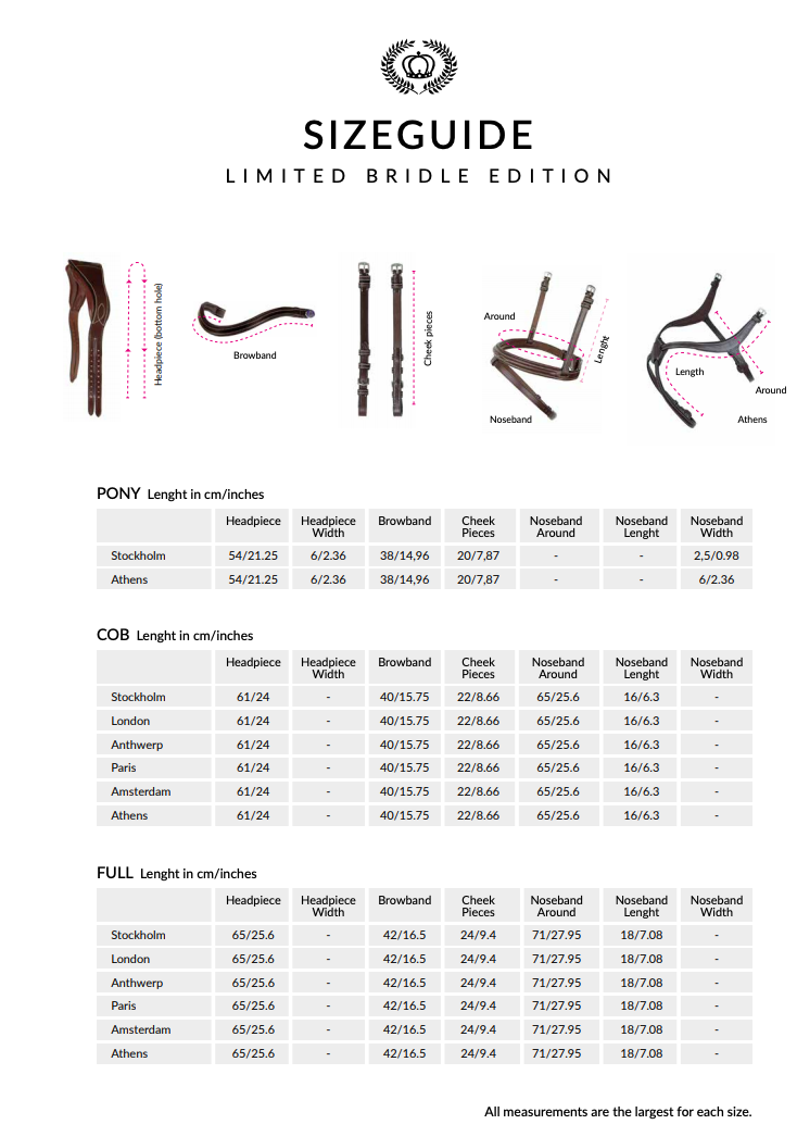 PS of Sweden - Athens Bridle (limited edition)