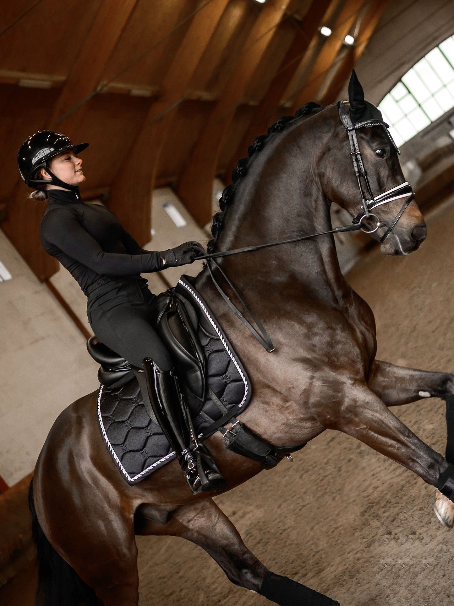 PS of Sweden - Signature Saddlepad - Black Dressage
