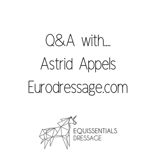 Q&A with... Astrid Appels from EuroDressage.com