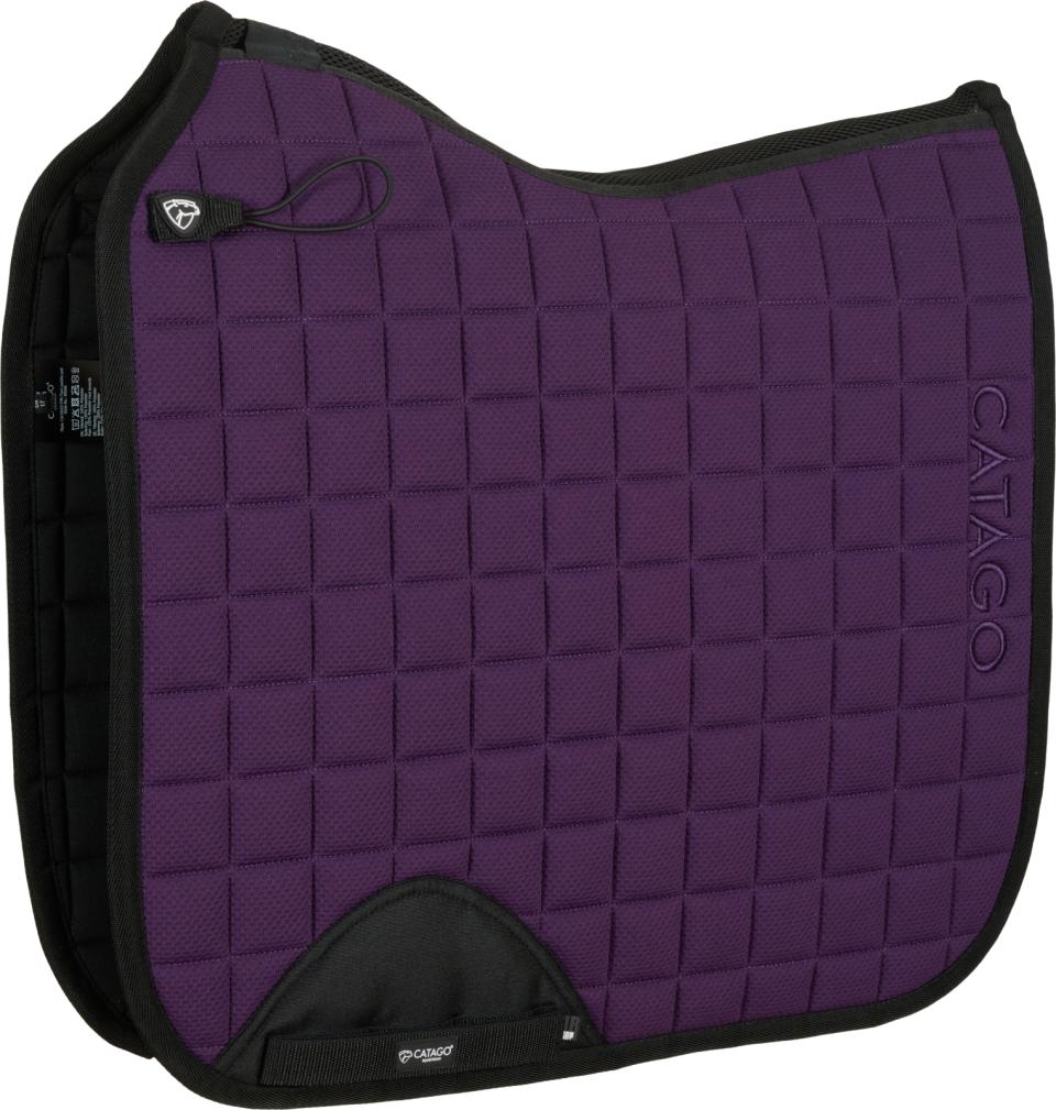 Catago - Fir Tech Dressage Saddlepad - Purple Pennant