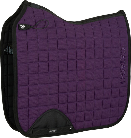 Catago - Fir Tech Dressage Saddlepad - Purple Pennant