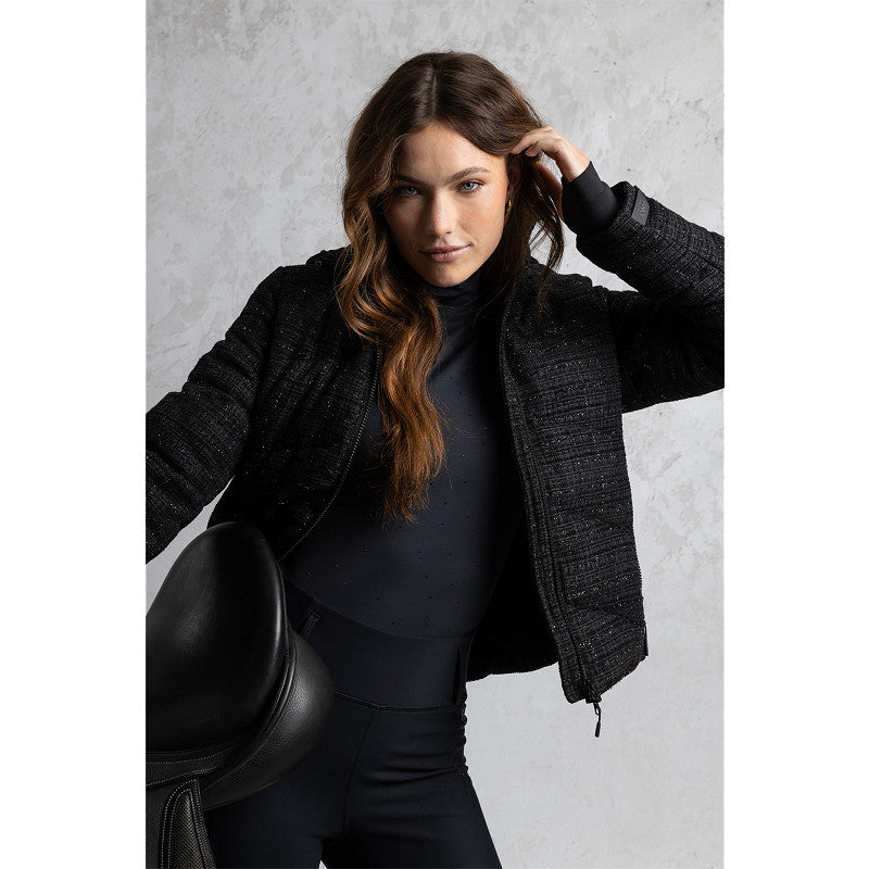 Anky - Padded Boucle Jackey - Black