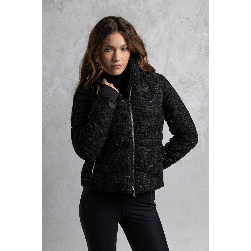 Anky - Padded Boucle Jackey - Black