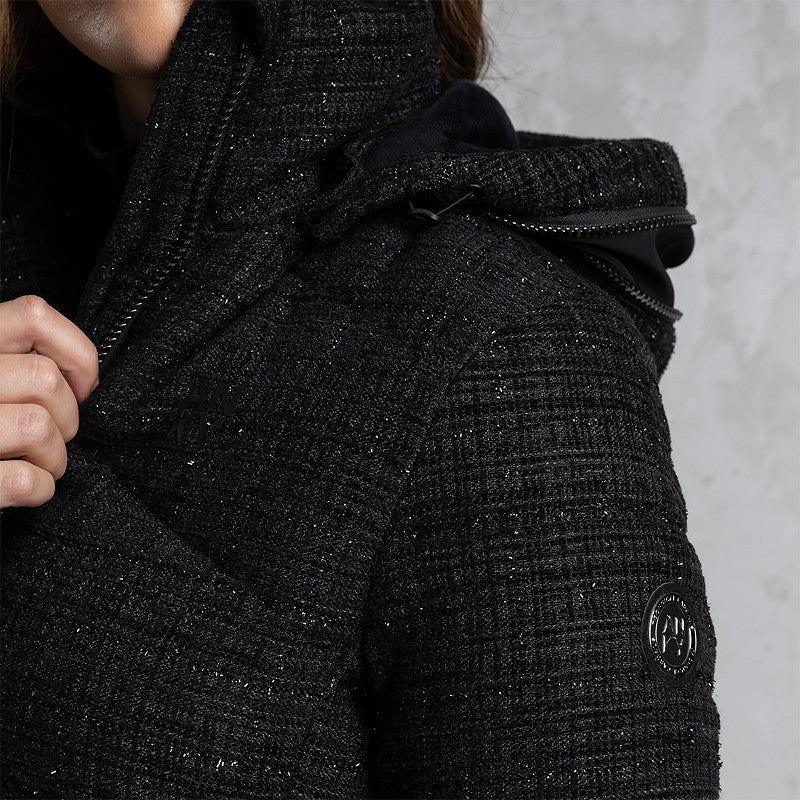 Anky - Padded Boucle Jackey - Black