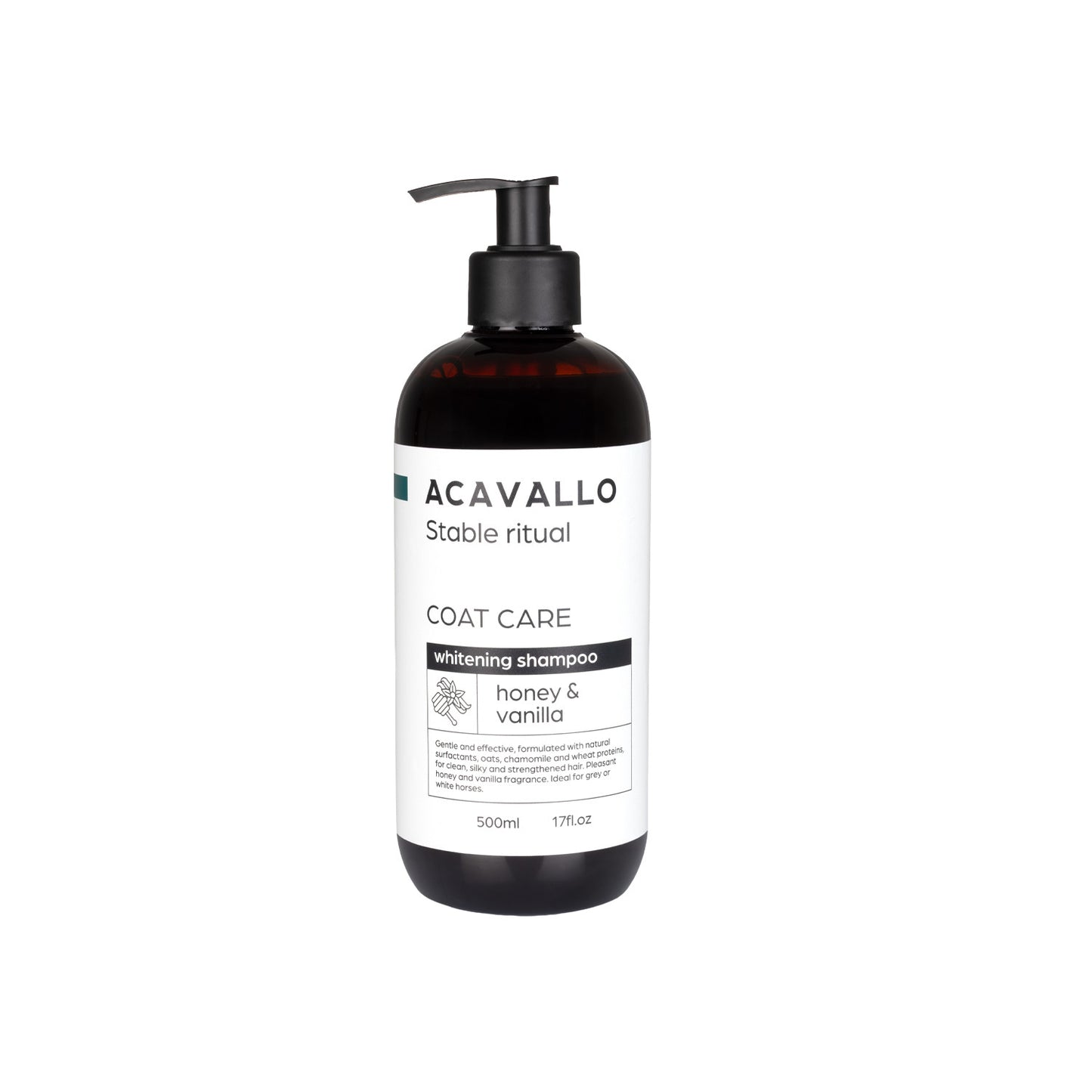 Acavallo Stable Ritual  - Honey and vanilla shampoo for greys