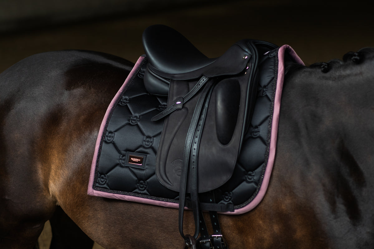 Equestrian Stockholm - Black Blush Saddlepad