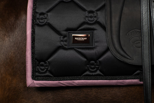 Equestrian Stockholm - Black Blush Saddlepad