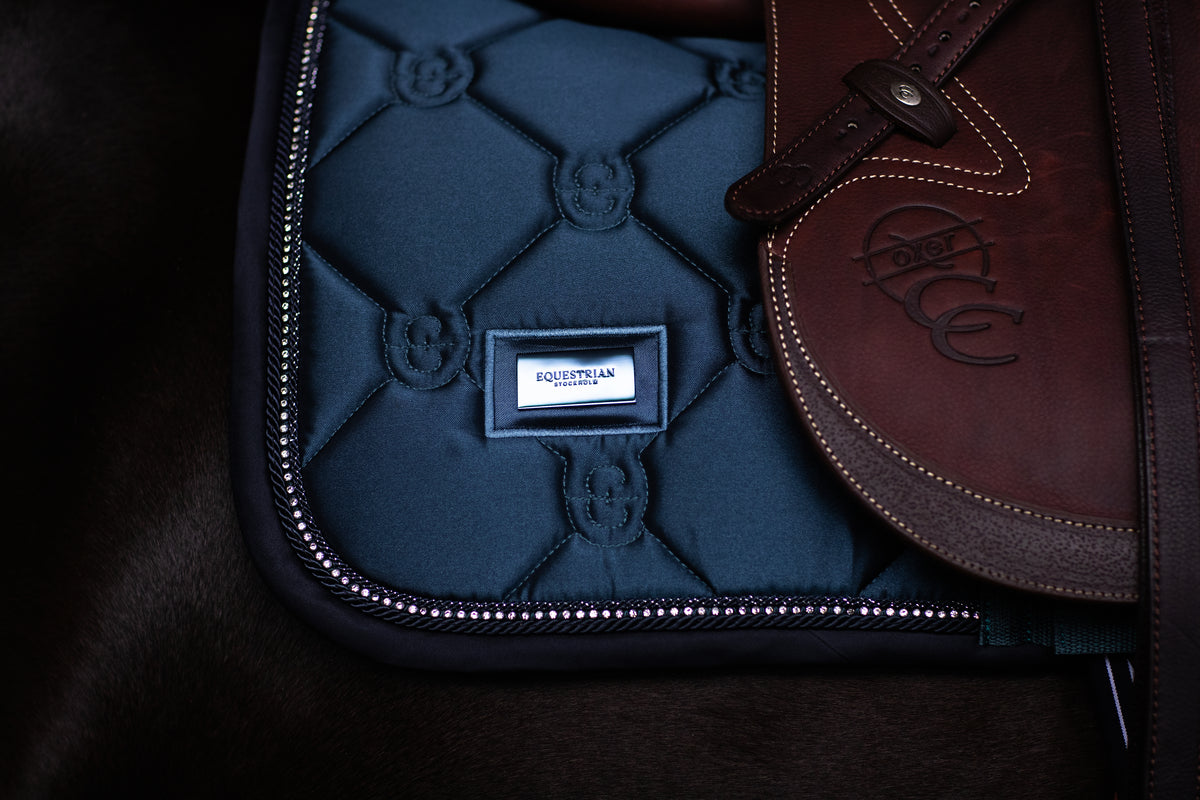 Equestrian Stockholm - Blue Meadow Crystal Shine Saddlepad