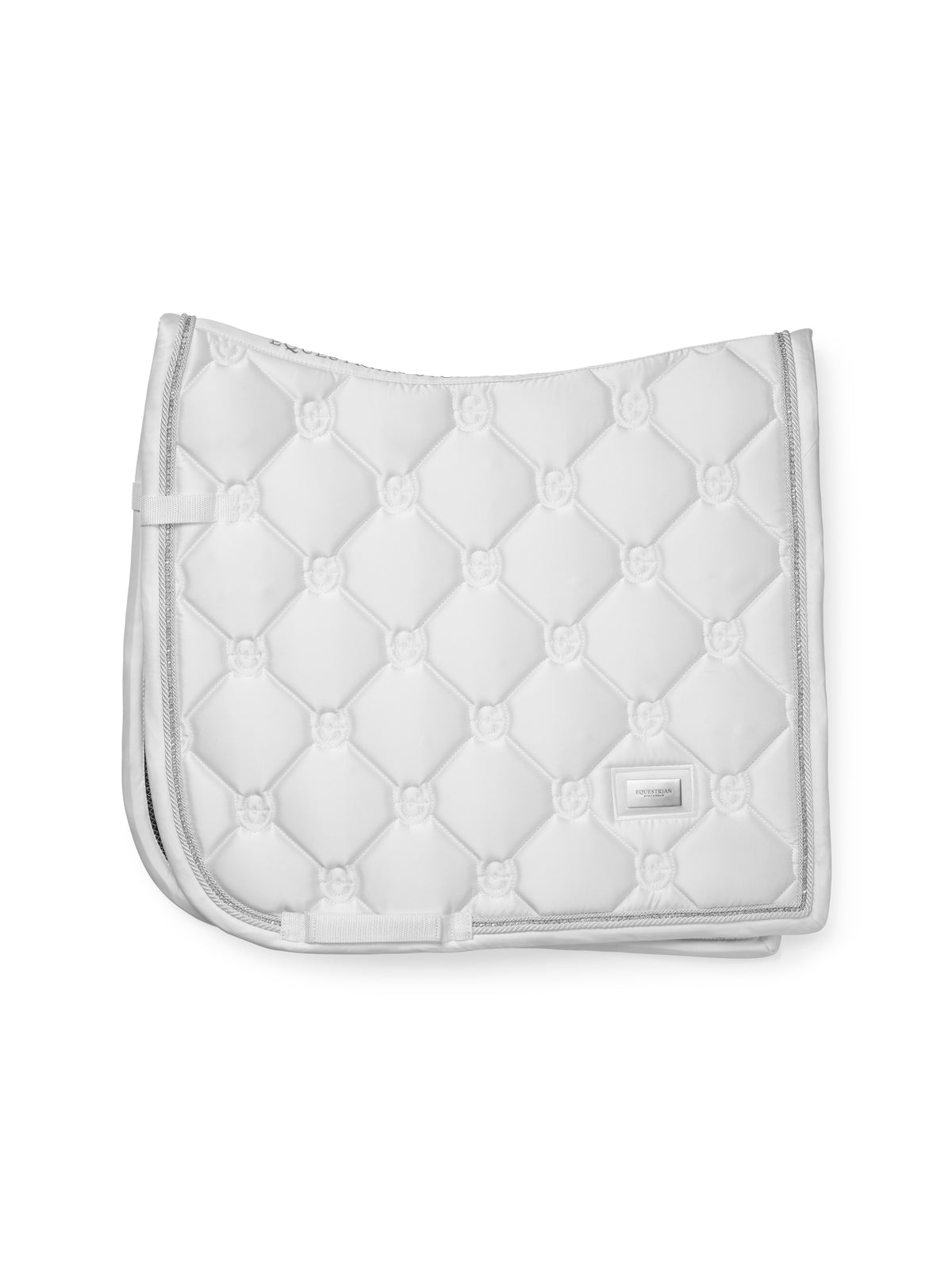 Equestrian Stockholm - White Crystal Shine Saddlepad