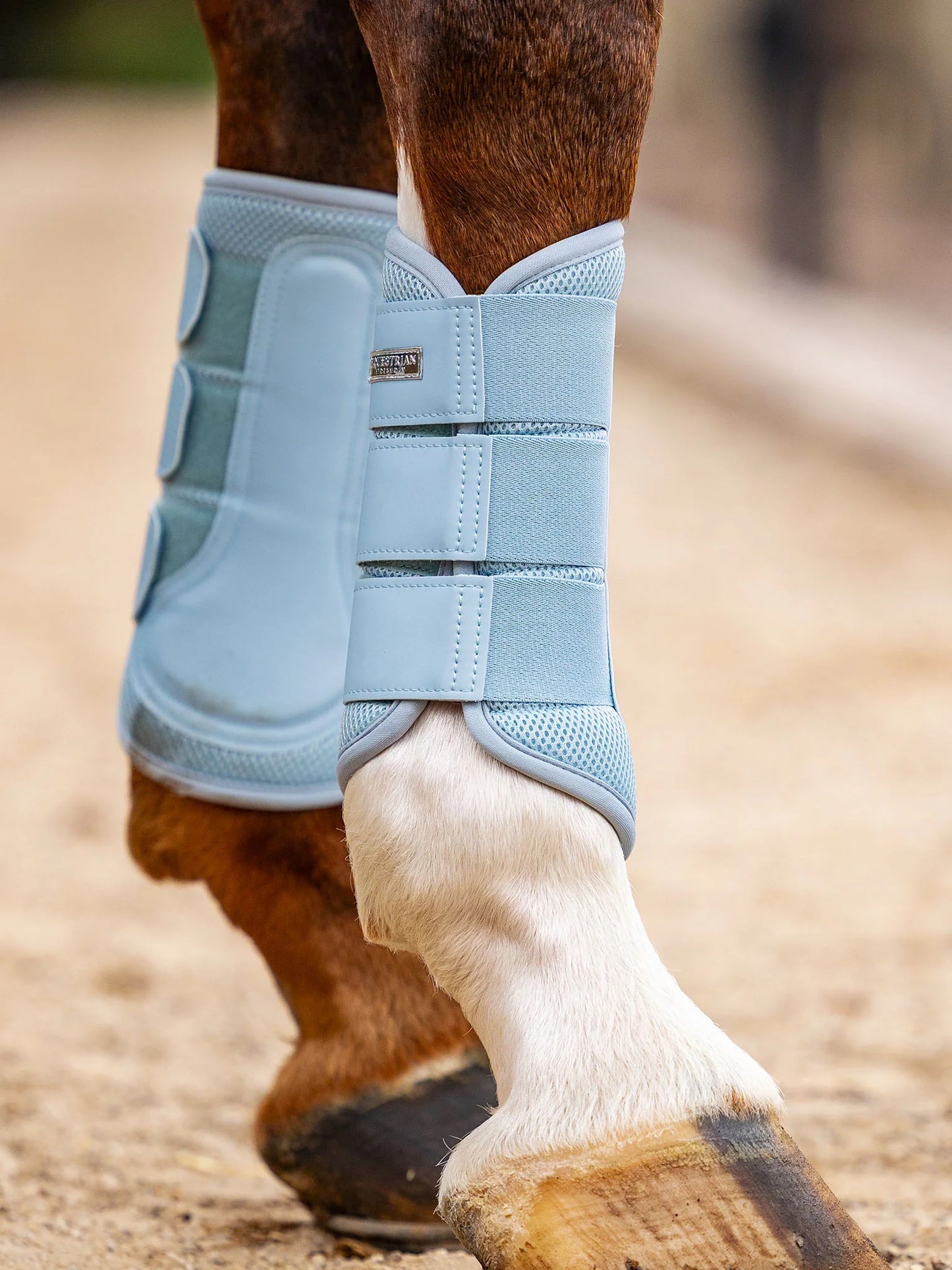Equestrian Stockholm - Mesh Brushing Boots - Pastel