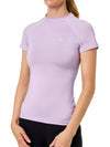 Equestrian Stockholm - Dynamic Short Sleeve Base Layer - Lavender