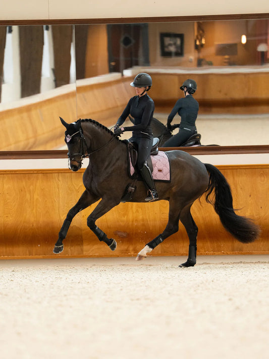 Equestrian Stockholm - Pink Glimmer Saddlepad