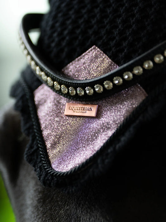Equestrian Stockholm - Fly Veil - Pink Glimmer