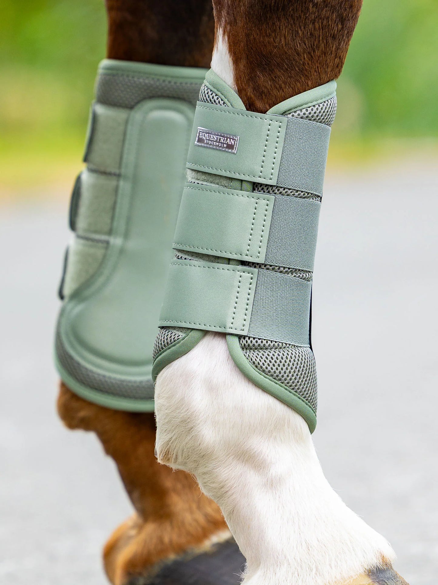 Equestrian Stockholm - Mesh Brushing Boots - Pastel