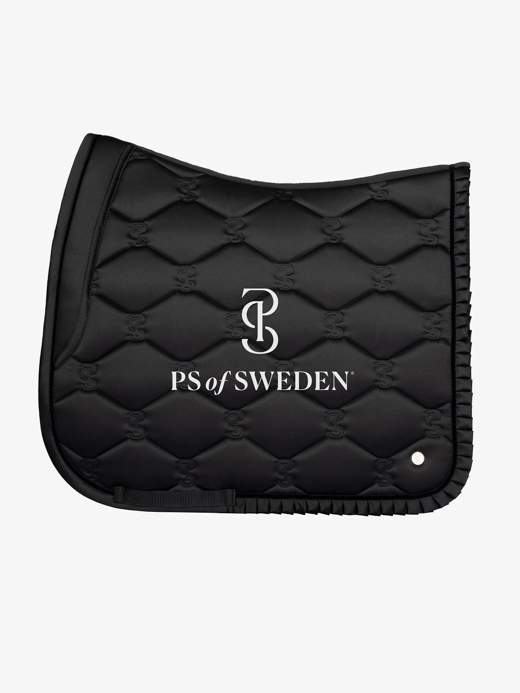 PS of Sweden -  Limited Edition Ruffle Dressage Saddlepad - Black