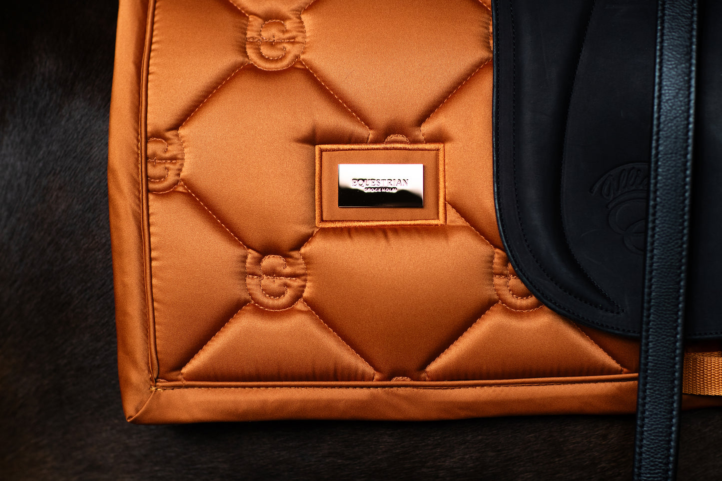 Equestrian Stockholm - Chestnut Satin Saddlepad