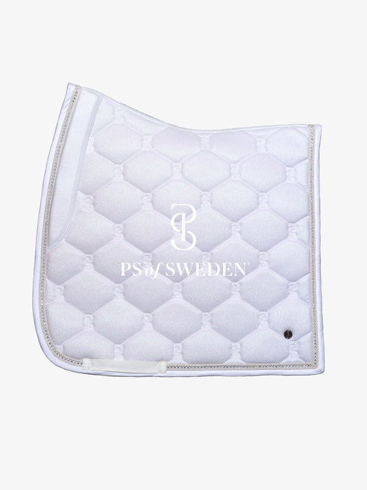 PS of Sweden -  Christmas Stardust - White Glitter Saddlepad