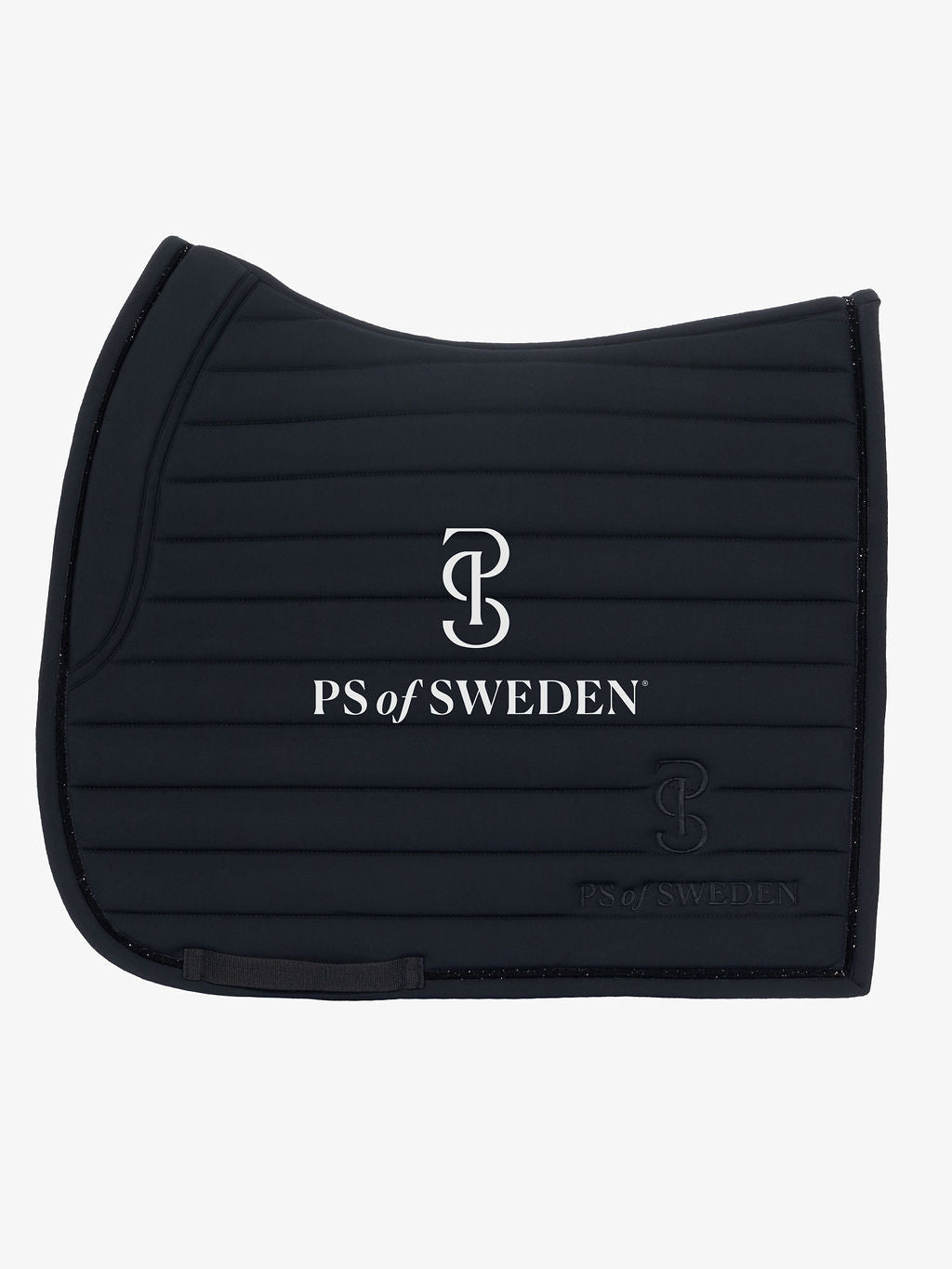 PS of Sweden -  Limited Edition Stripe Dressage Saddlepad - Black