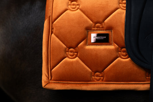 Equestrian Stockholm - Chestnut Velvet Saddlepad