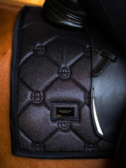 Equestrian Stockholm - Black Glimmer Saddlepad