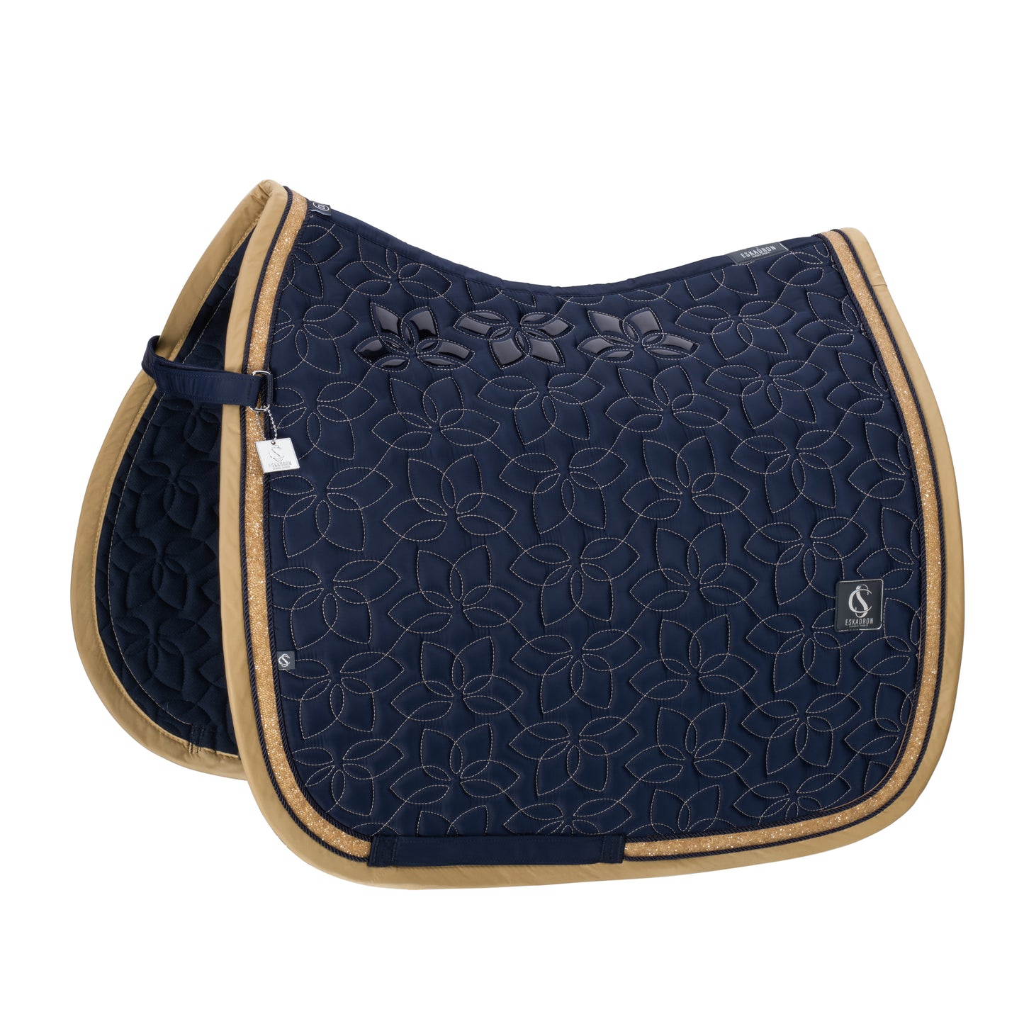 Eskadron Classic Sports - Glossy Jewel Contrast Dressage Saddlepad