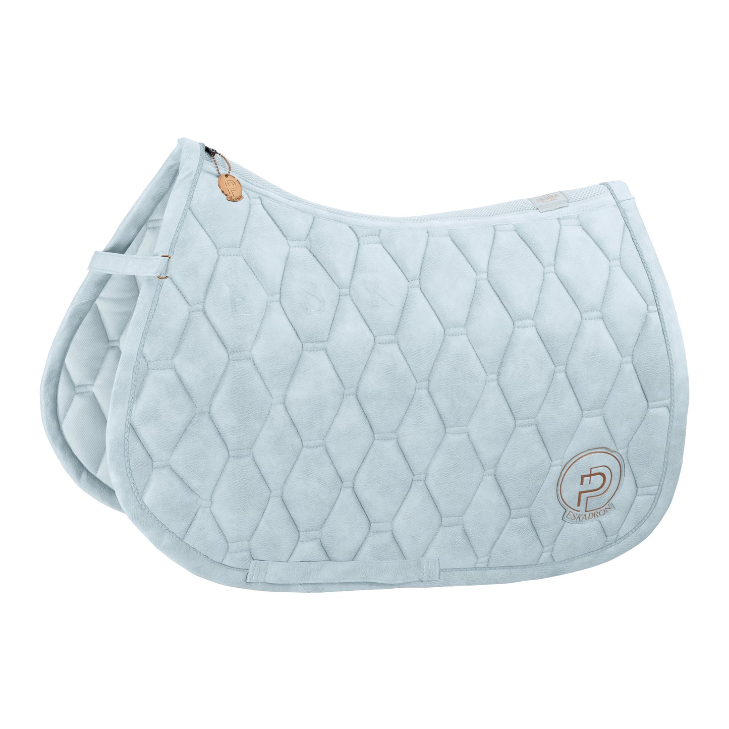 Eskadron Platinum - Metallic Faux Leather Saddlepad