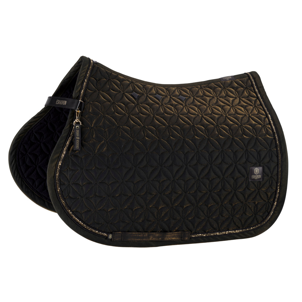 Eskadron Heritage Glam Crystal Saddlepad - Black - additional view