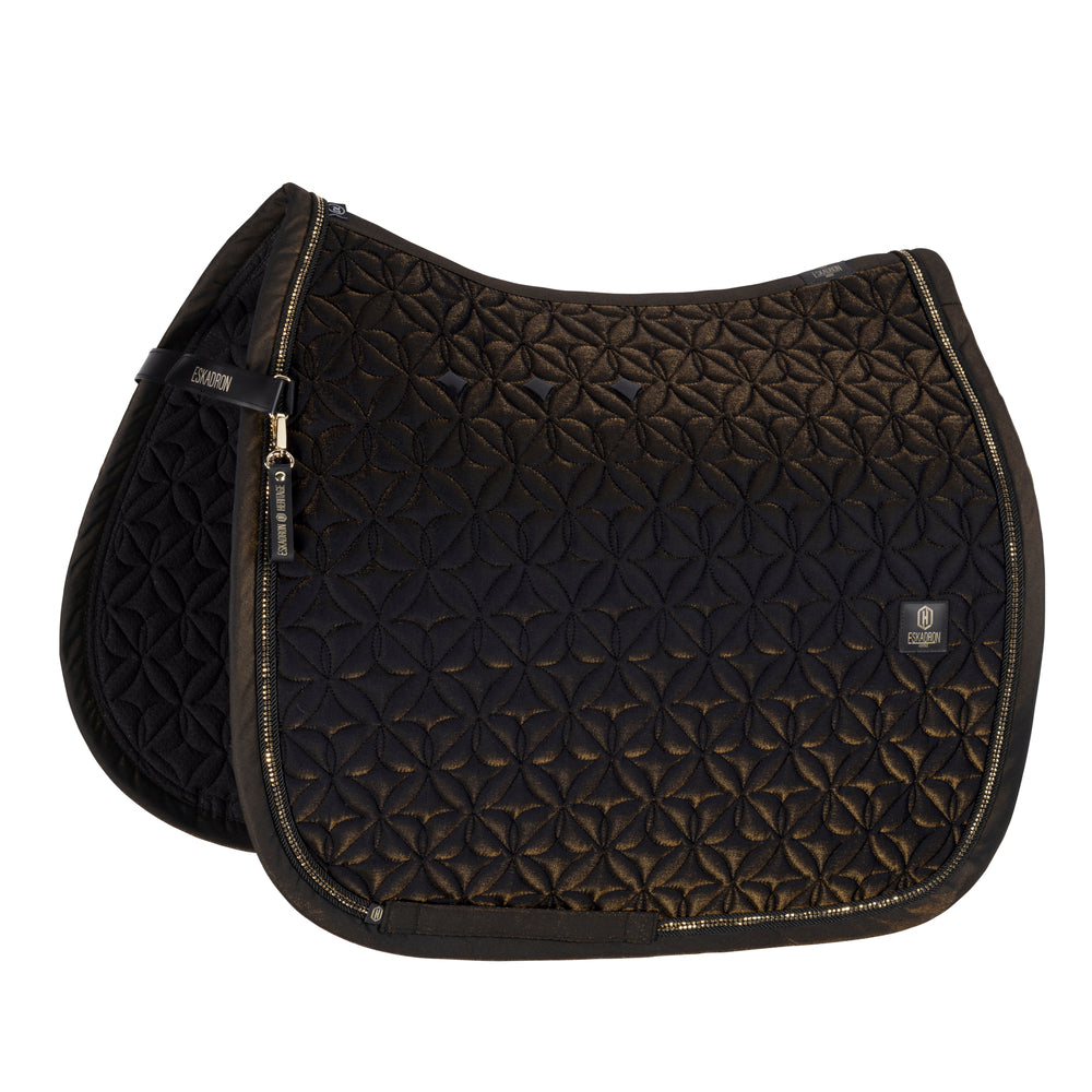 Eskadron Heritage Glam Crystal Saddlepad - Black
