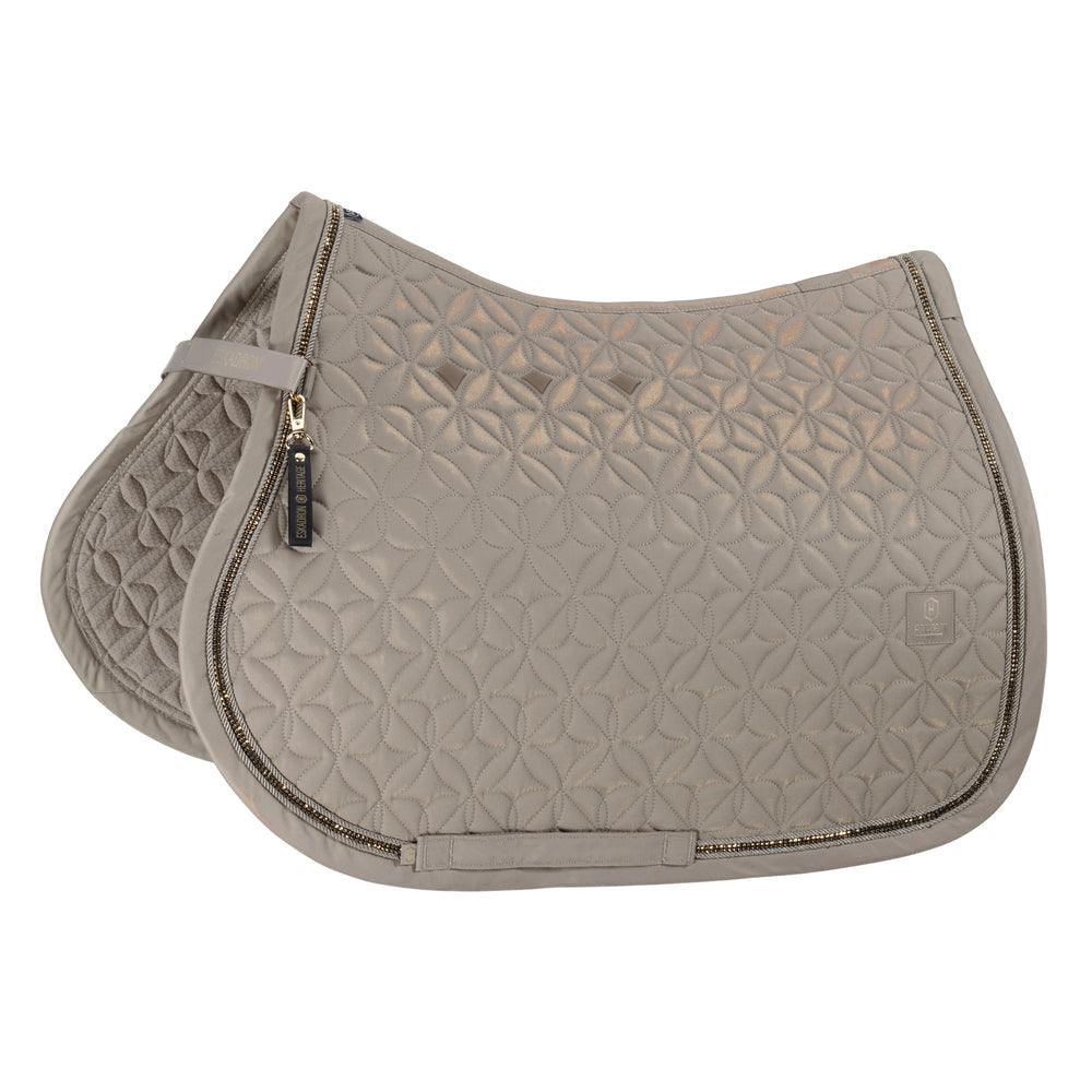 Eskadron Heritage Glam Crystal Saddlepad - Ash - additional view