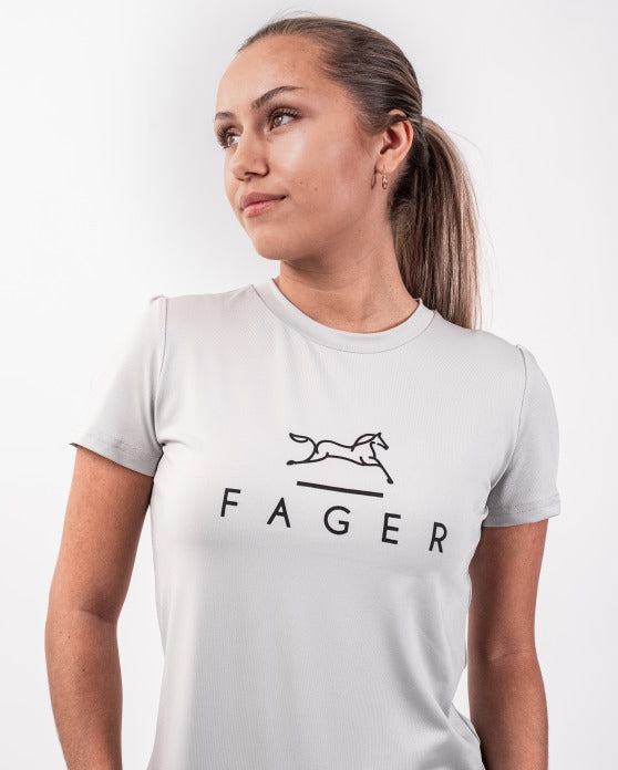 Fager Fia - Short Sleeve T Shirt - Grey