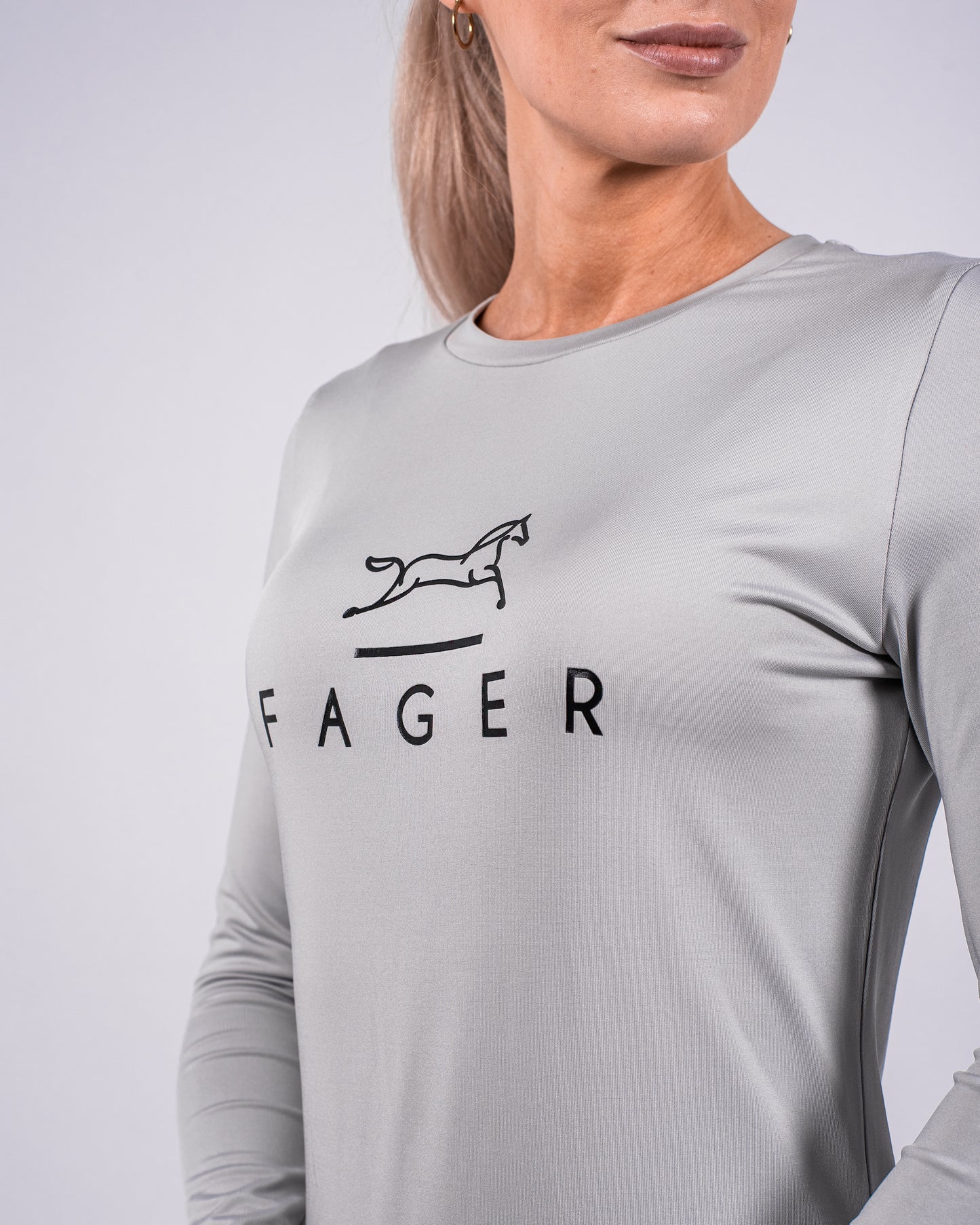 Fager - Fia Long Sleeve - Light Grey