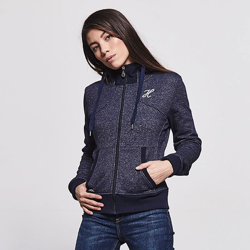 Harcour Juza Zip Sweater - Navy - Size XS