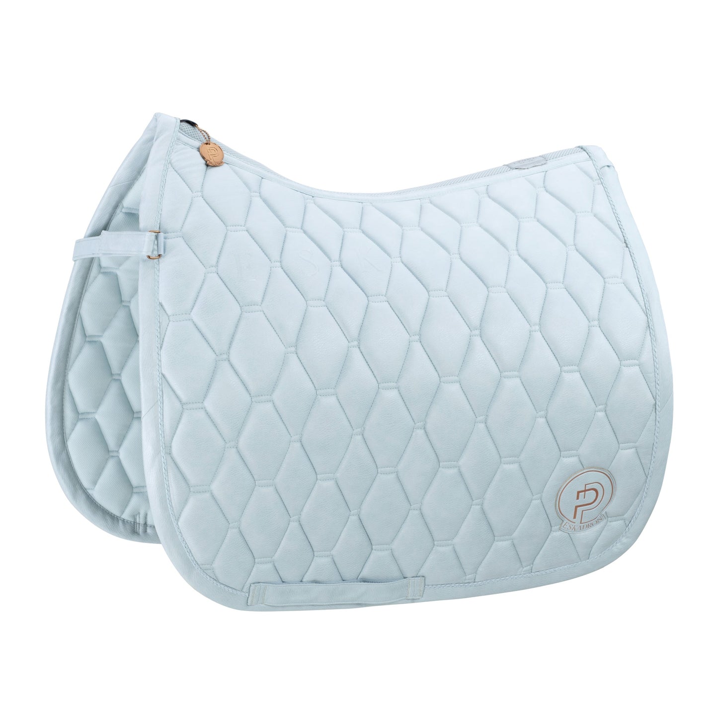 Eskadron Platinum - Metallic Faux Leather Saddlepad