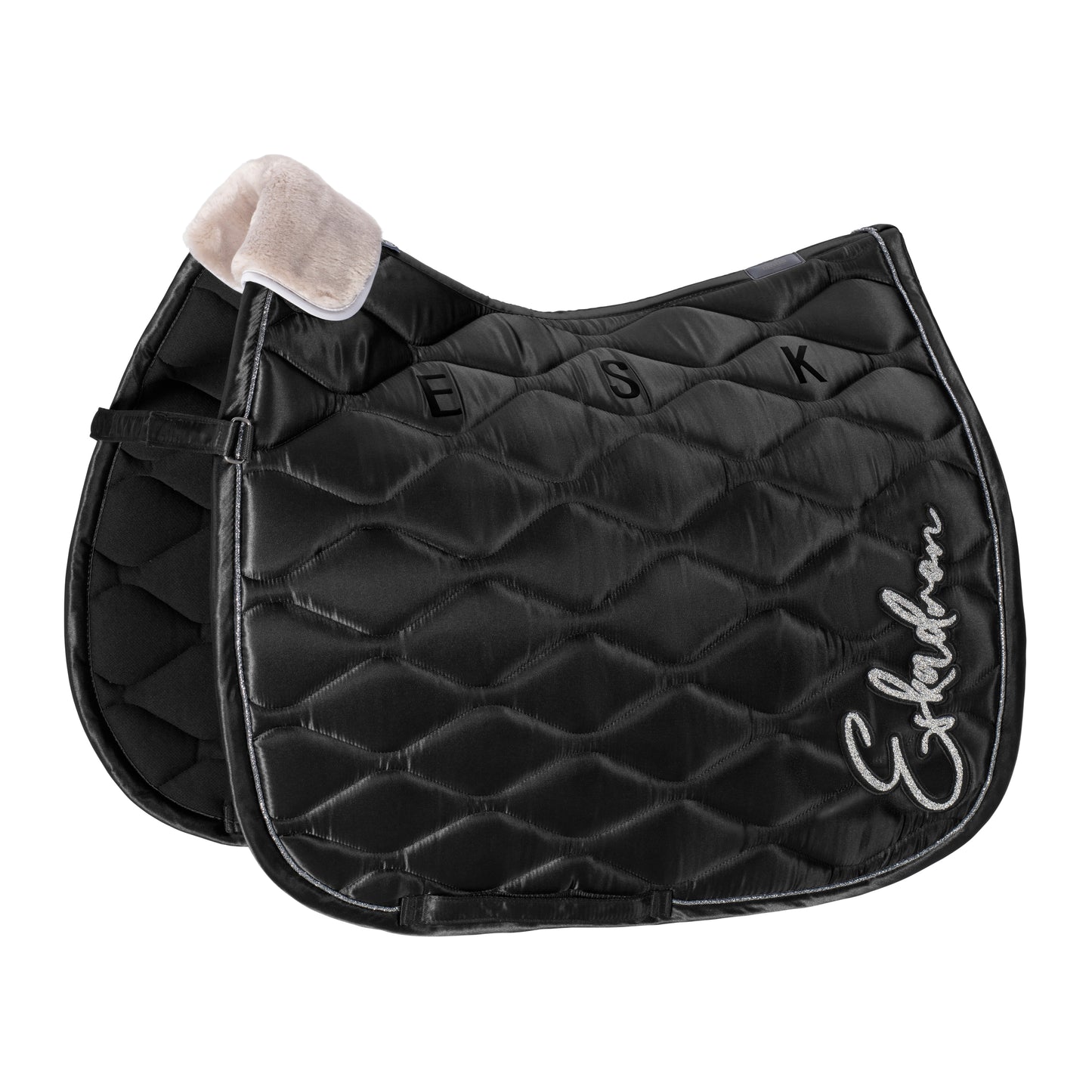 Eskadron Essence - Satin Saddlepad  -  Black