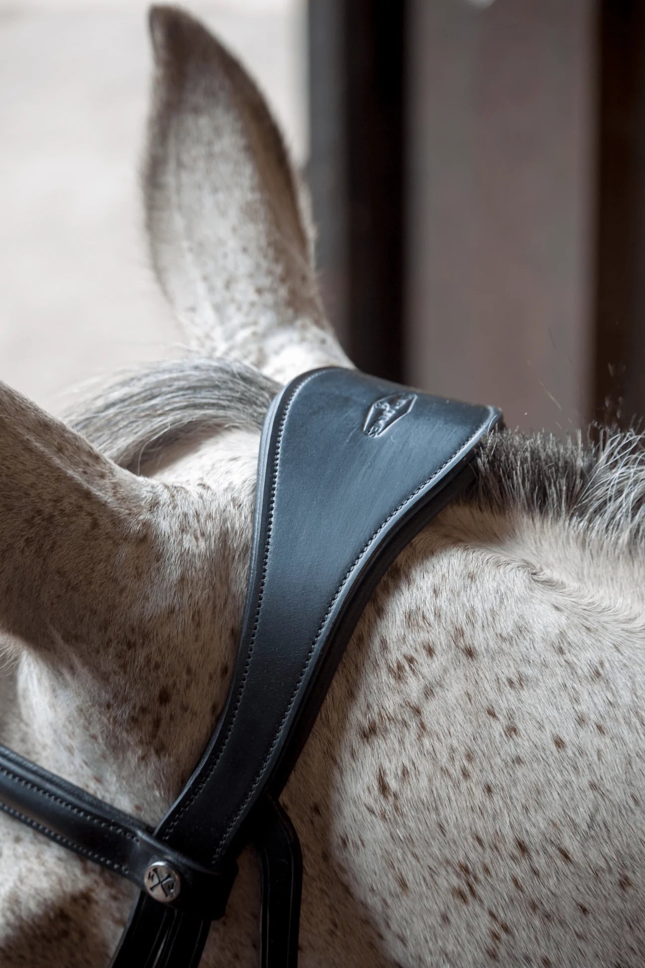 Henry James Saddlery -  Dressage Bridle - Black Leather