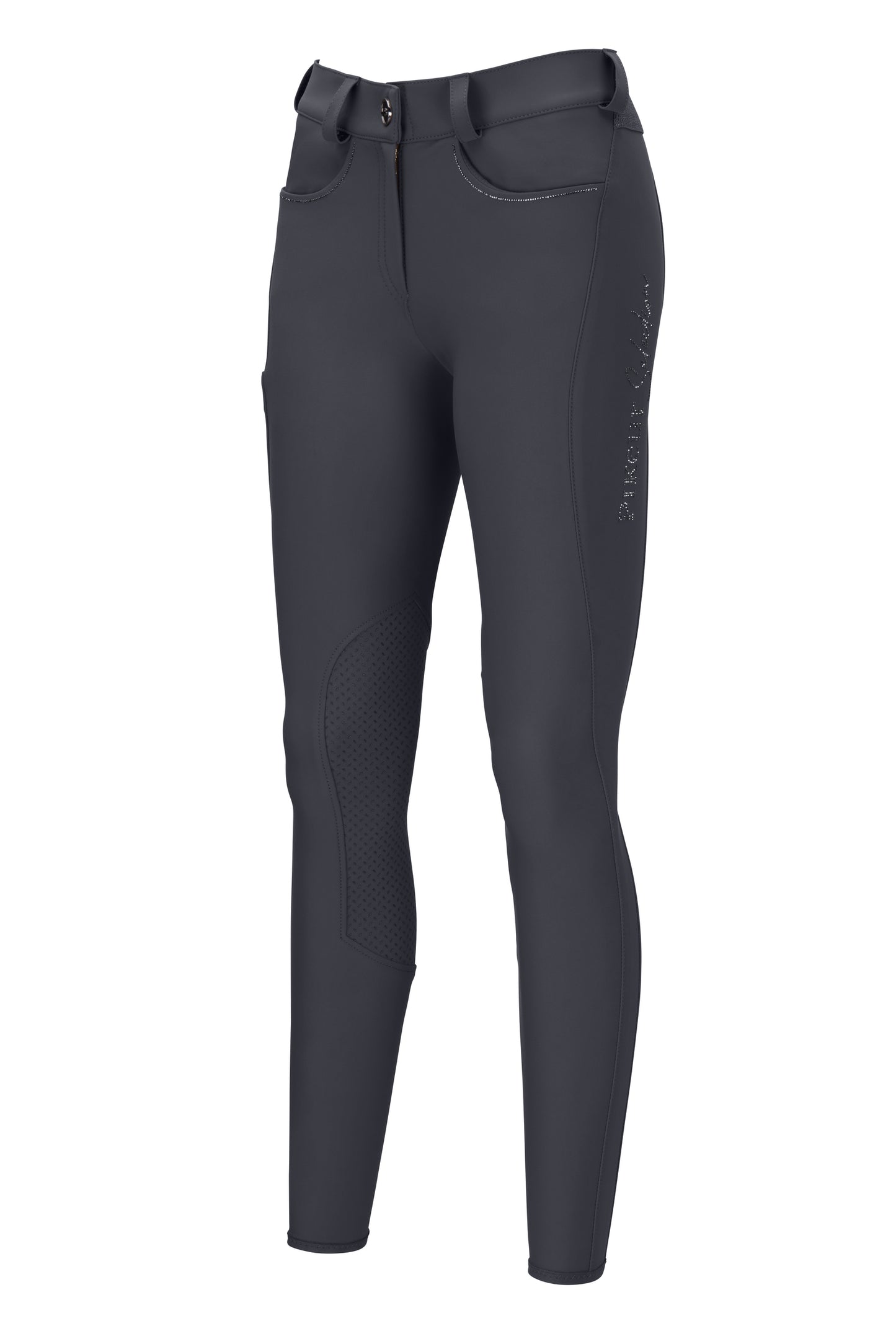 Pikeur Selection - Nia  Full Grip Breeches - Dark Shadow/Grey